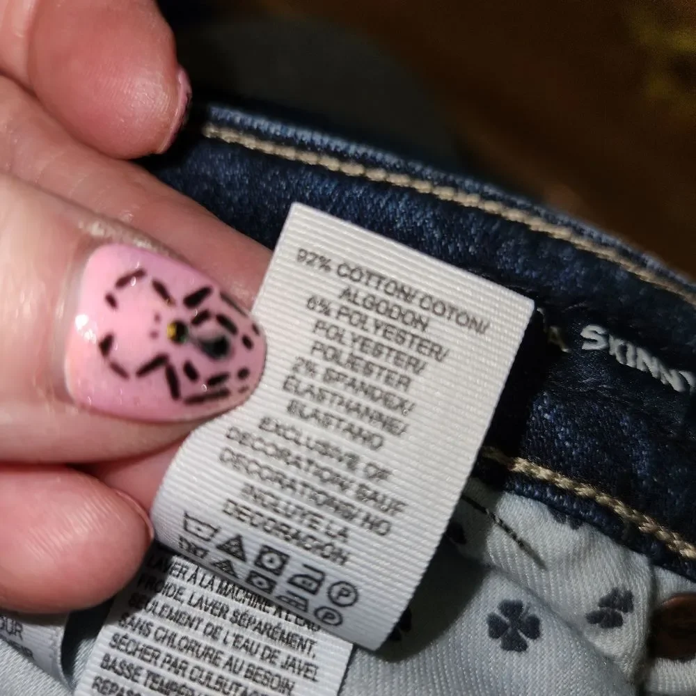 Lucky Brand Low Rise Lolita Skinny Jeans Size 2/26